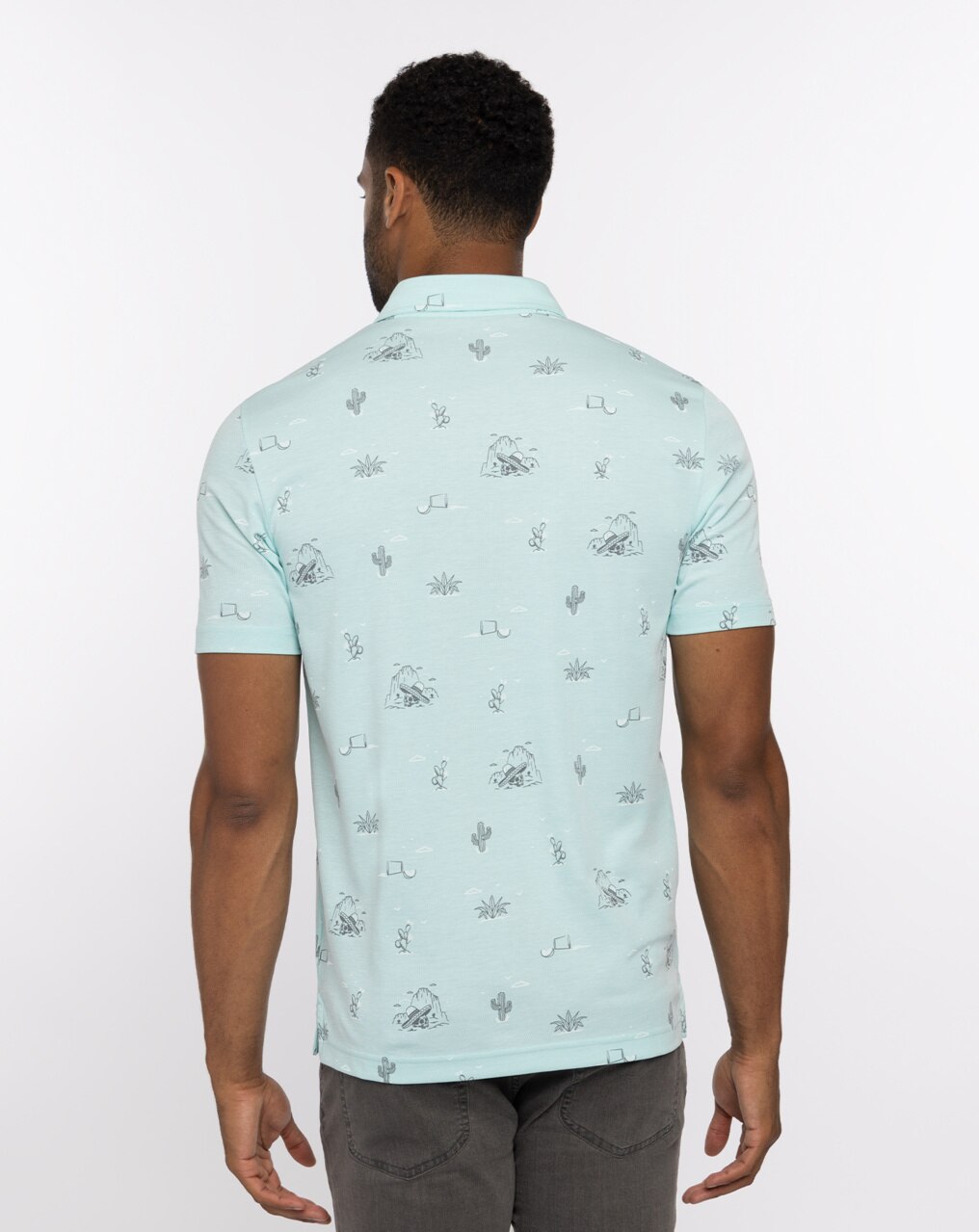 ALL THE TACOS AOP POLO SHIRT 1